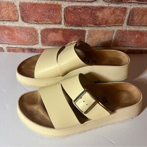 Birkenstock Light Yellow Sandals